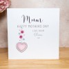 Personalised Mother's Day Card - Heart