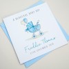 Personalised Baby Boy Card - New Baby Boy Card