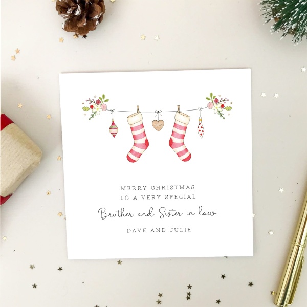 Christmas Stocking Name Tags Personalized Stockings Name