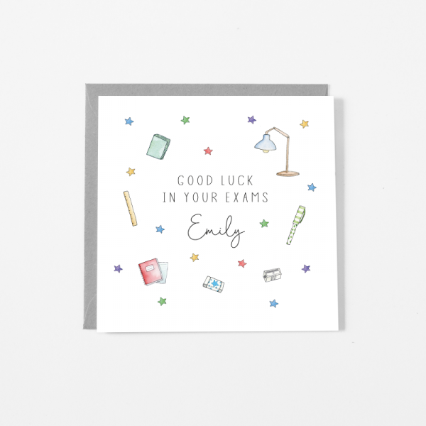 Good Luck In Your Exams Card | Just for Cards - Just For Cards ...