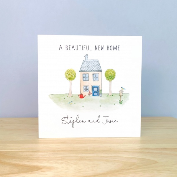 Personalised New Home Cards