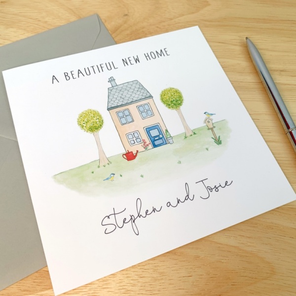 Personalised New Home Cards