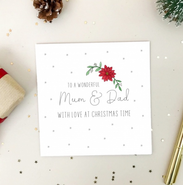 Christmas Card for Mum and Dad
