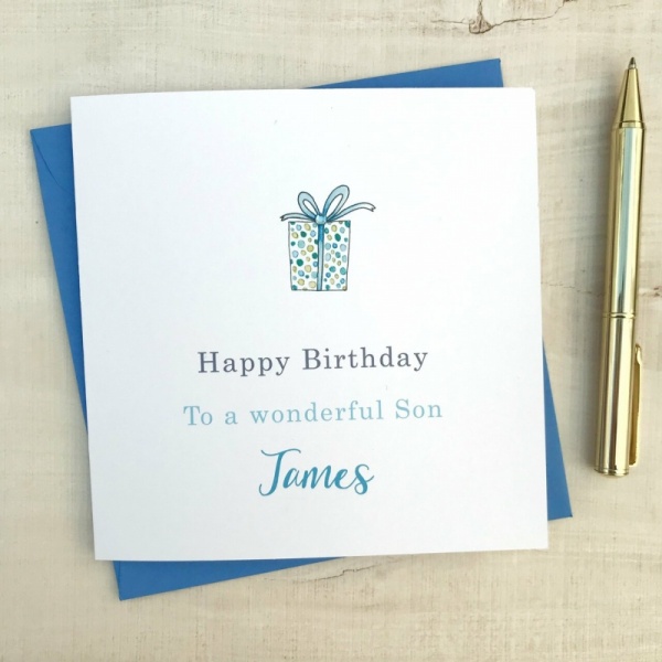 Personalised Birthday Card  Son, Dad, Uncle, Grandad, Friend