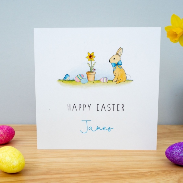 Personalised Easter Card