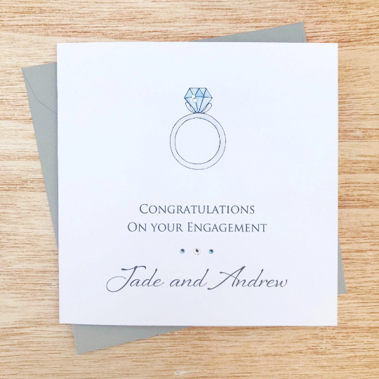Personalised Engagement Card