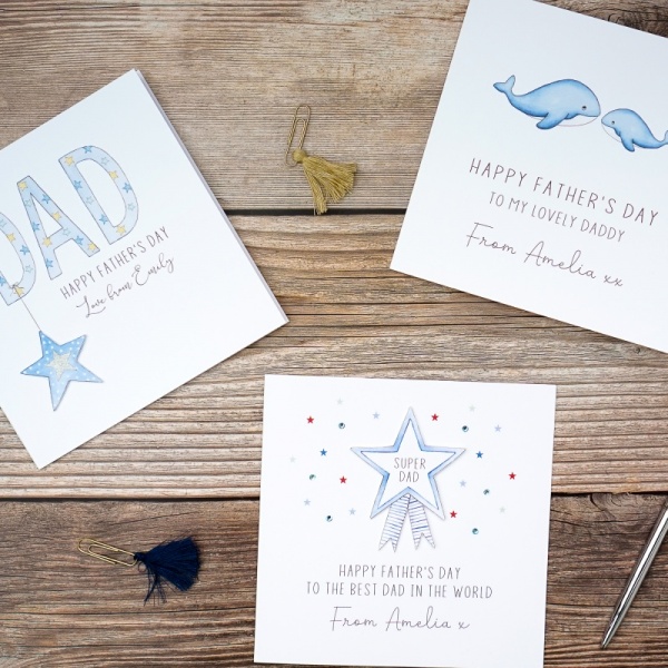 Personalised Father's Day Card - Super Dad