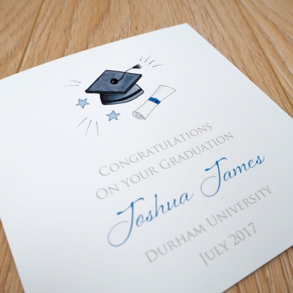 Handmade Personalised Graduation Card