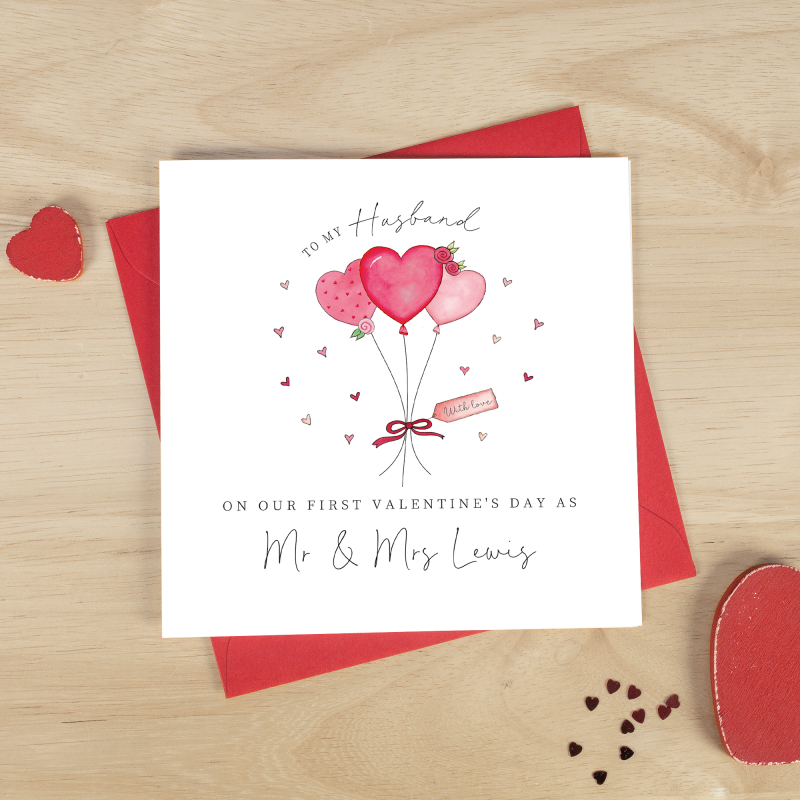 First valentine's day sales cards for him