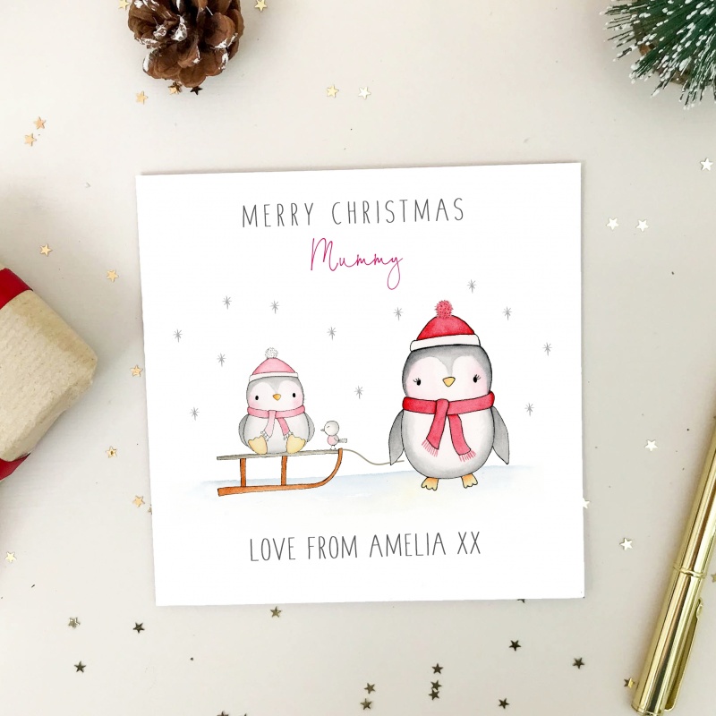 Christmas Card for Mummy, Mum, Grandma, Nana, Nan