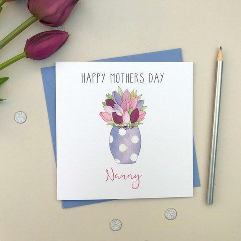 Personalised Mother's Day card - Nanny, Granny, Mam, Grandma