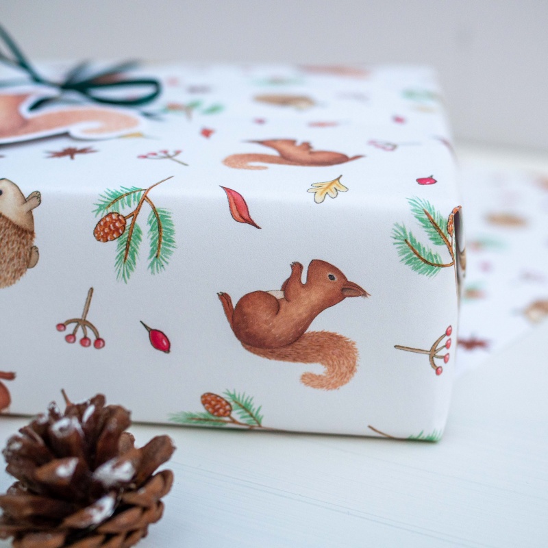 Woodland Wrapping Paper