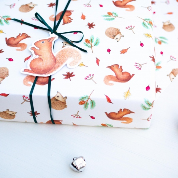 Woodland Wrapping Paper