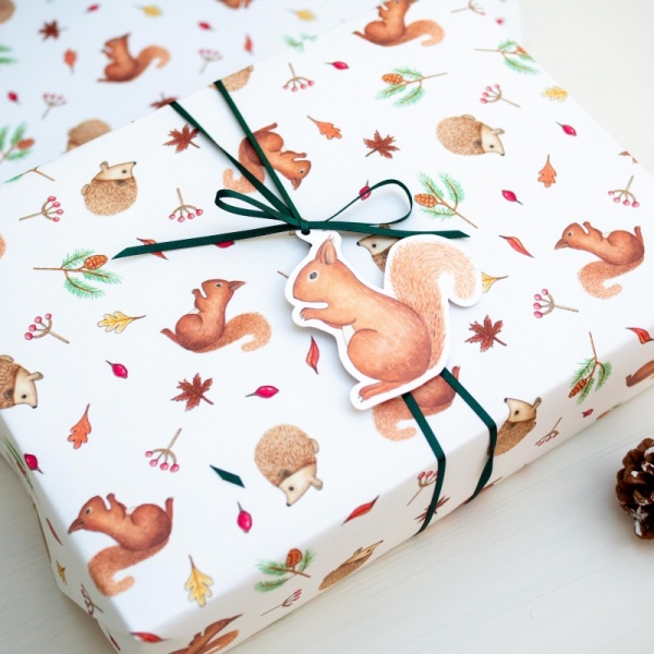 Woodland Wrapping Paper