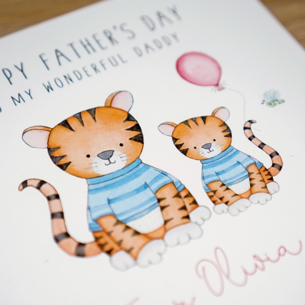 Personalised Father's Day Card