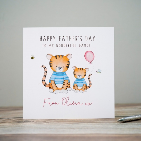 Personalised Father's Day Card