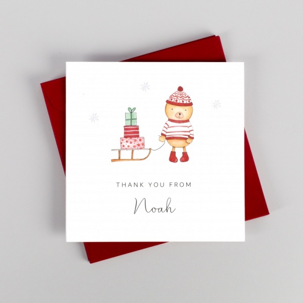 Christmas Thank You Card Pack for Children